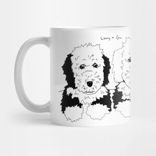 Lenny and Gus the Sheepdogs Mug